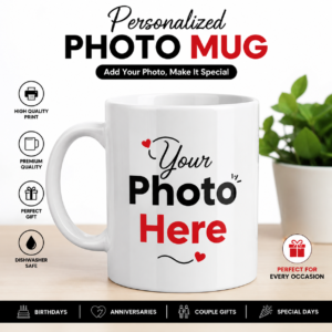 Personalized Photo Mug | Custom Name & Photo Gift | OSM Gift